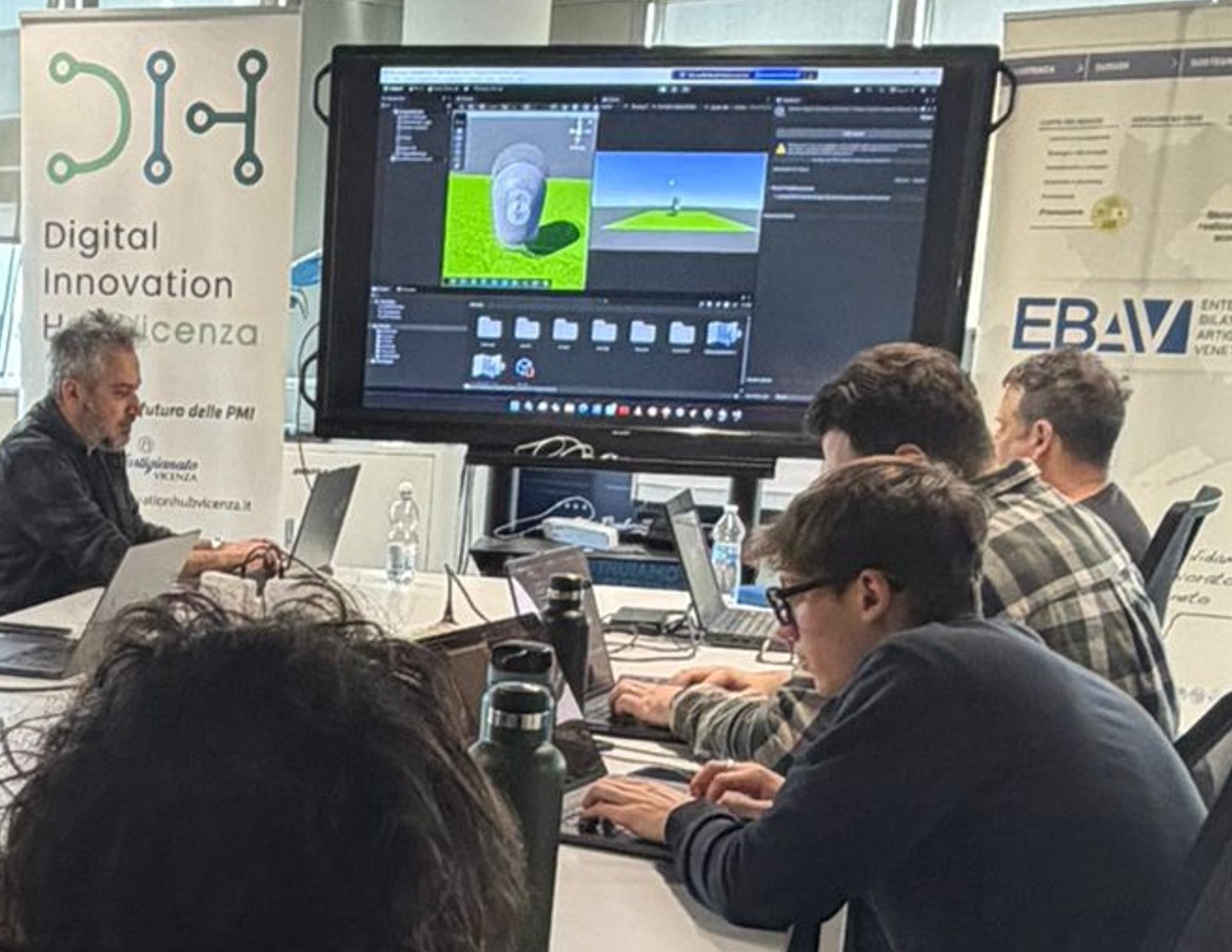 corso unity e intelligenza arificiale dih vicenza