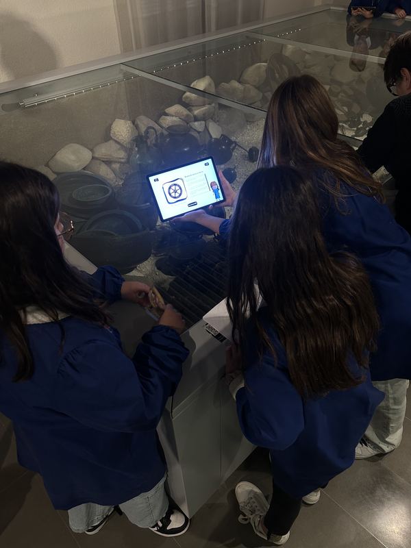 Il gioco Heritage in uso alla Necropoli di Campovalano