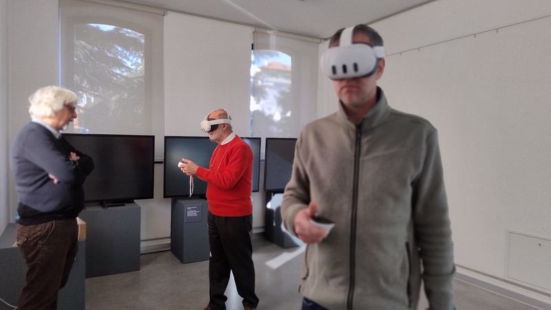 Visitatori con Meta Quest 3 — LITOBIT Udine