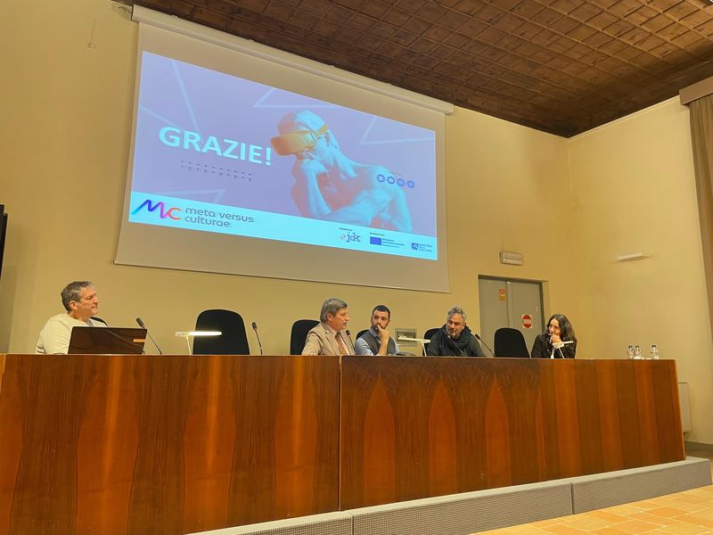 Panel Meta Versus Culturae — JDK, Ministero della Cultura